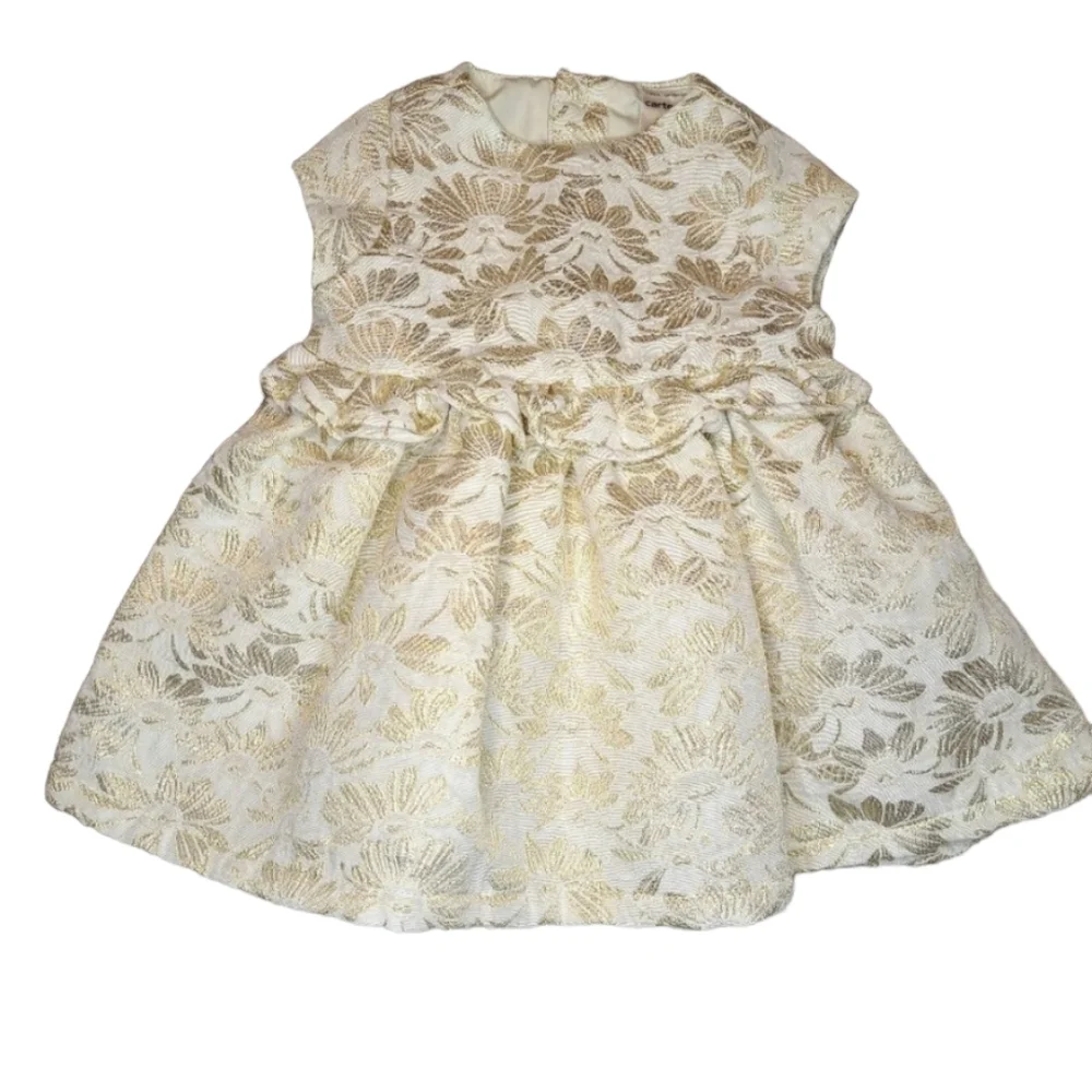 Carter's Ivort Baby Girl Newborn Christmas Holiday Dress